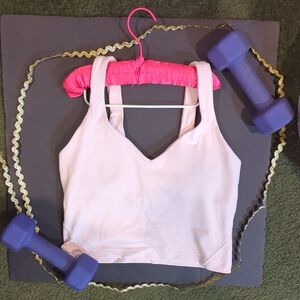 Lululemon Cropped Tank Sports Bra